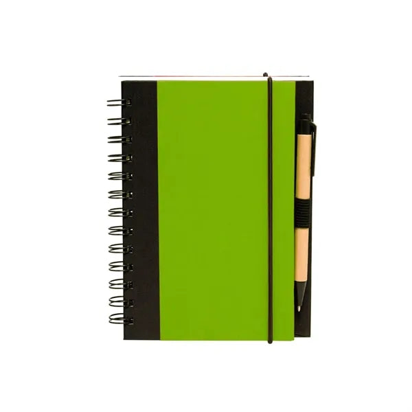 Eco Spiral Notebook with Pen