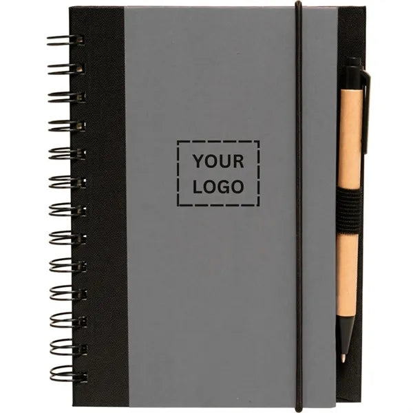 Eco Spiral Notebook with Pen