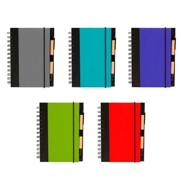 Eco Spiral Notebook with Pen