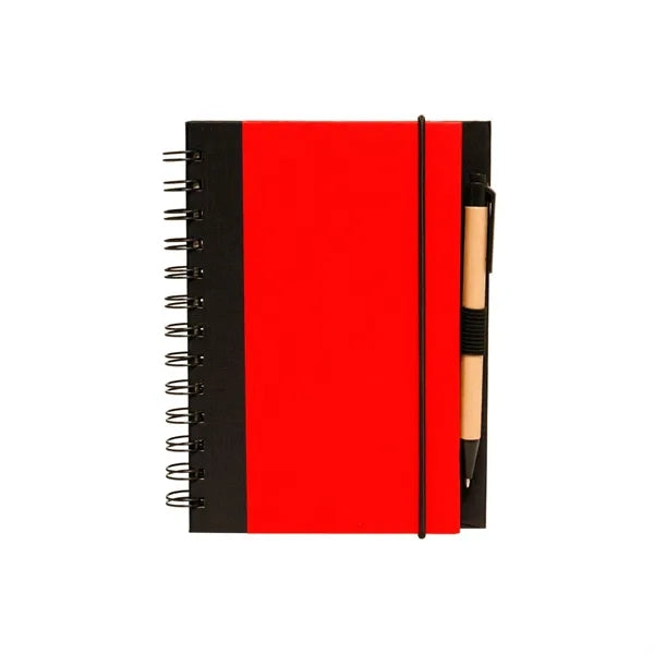 Eco Spiral Notebook with Pen