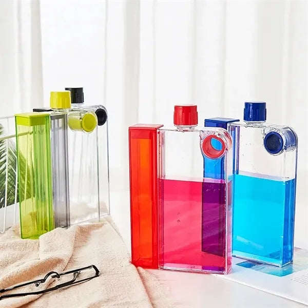 Transparent Water Bottle With Detachable Nut Case