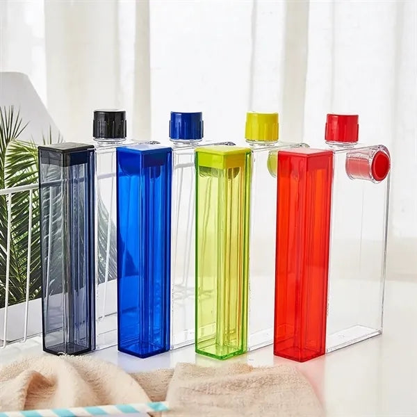 Transparent Water Bottle With Detachable Nut Case