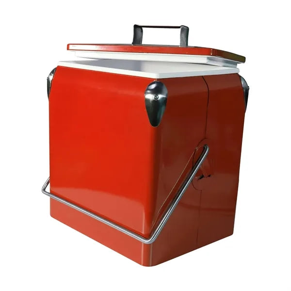 13L Retro Cooler Box