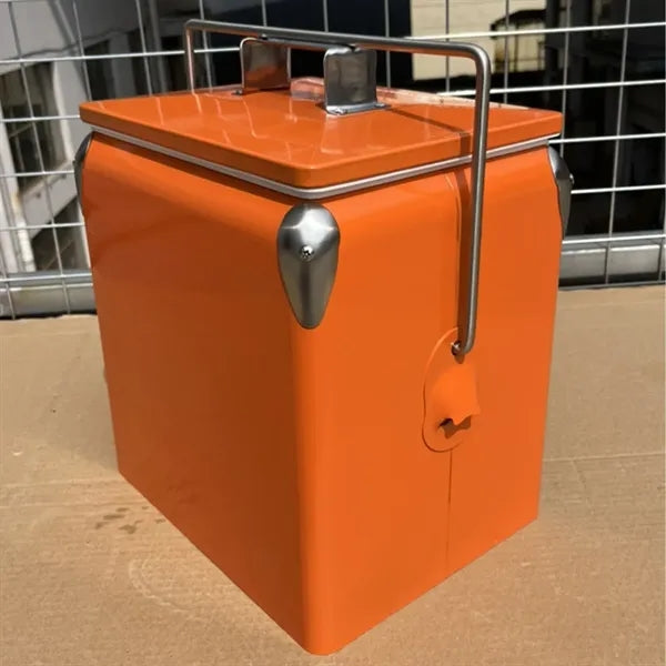 13L Retro Cooler Box