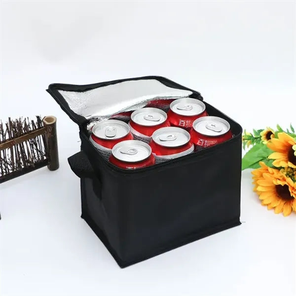 Heathered Non-Woven Cooler Lunch Bag