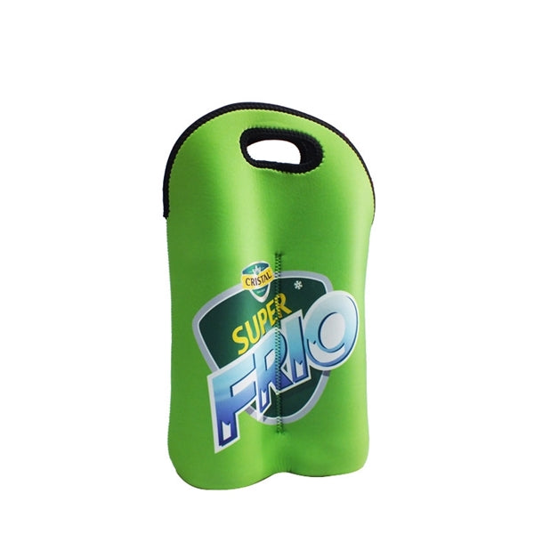 Dual Neoprene Wine Bottle Holder