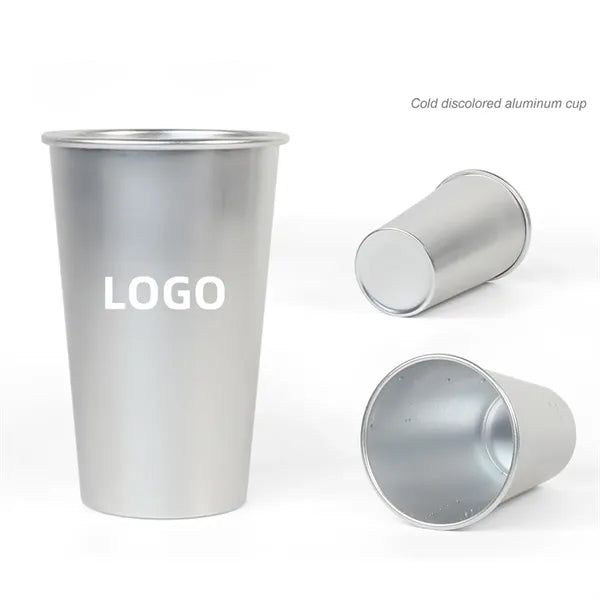 Changing Color Aluminum Cup