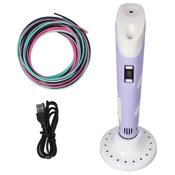 3D SmartPen: Vibrant Colors DIY Printing Fun for Children