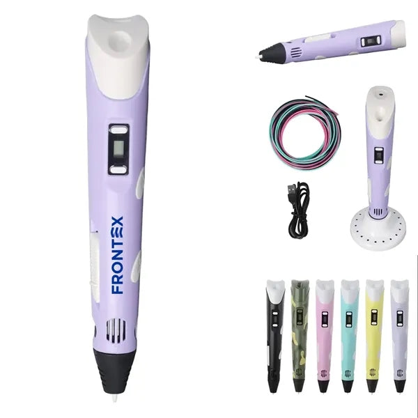 3D SmartPen: Vibrant Colors DIY Printing Fun for Children
