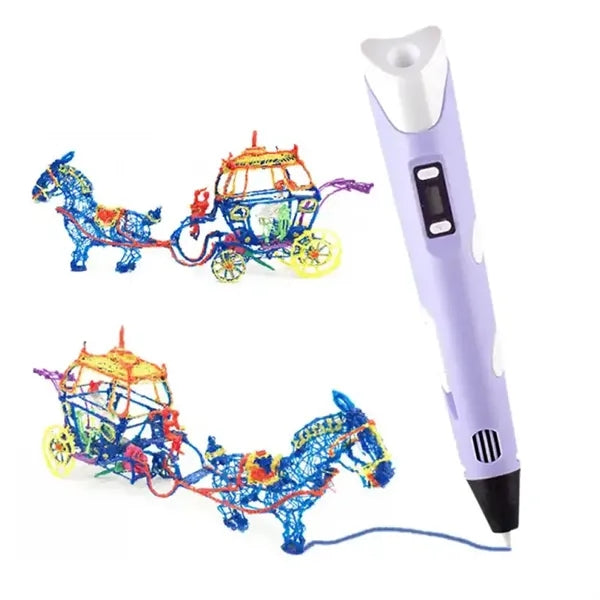 3D SmartPen: Vibrant Colors DIY Printing Fun for Children