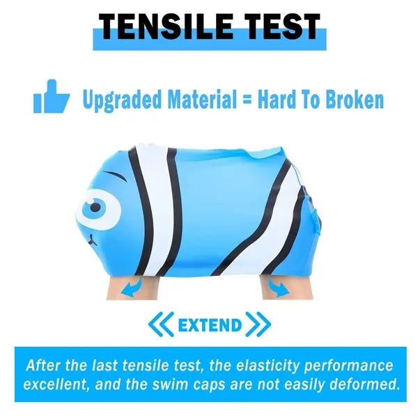 Silicone Swimming Cap For Kids