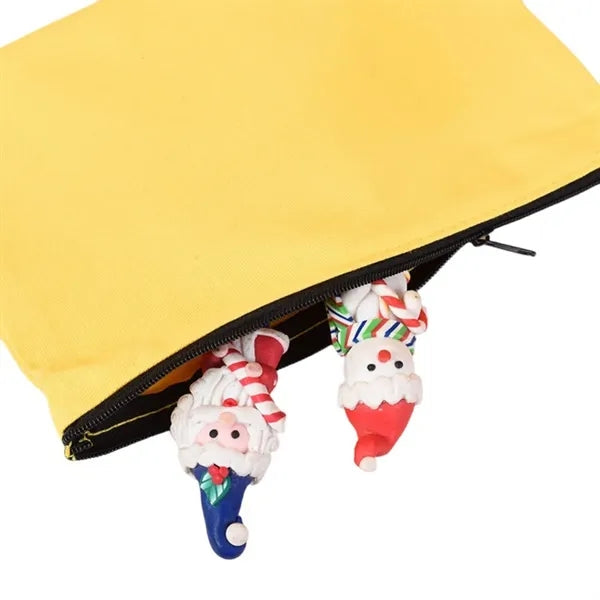 Zipper Canvas Pencil Bag