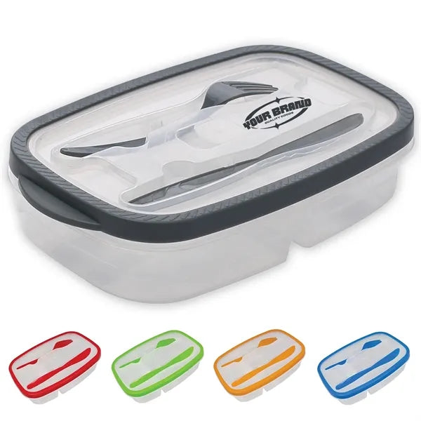 Plastic Seal Tight Prep Lunch Boxe Set