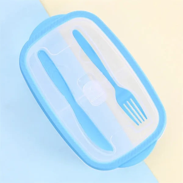 Plastic Seal Tight Prep Lunch Boxe Set