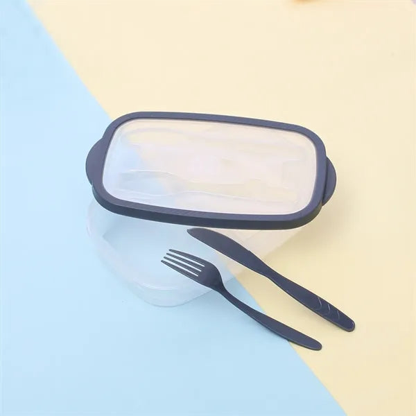 Plastic Seal Tight Prep Lunch Boxe Set