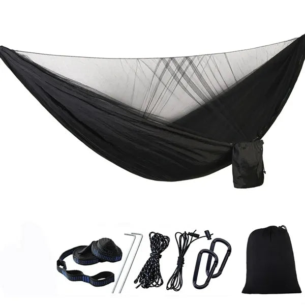 114x55inch Portable Hammock with Mosquito Net