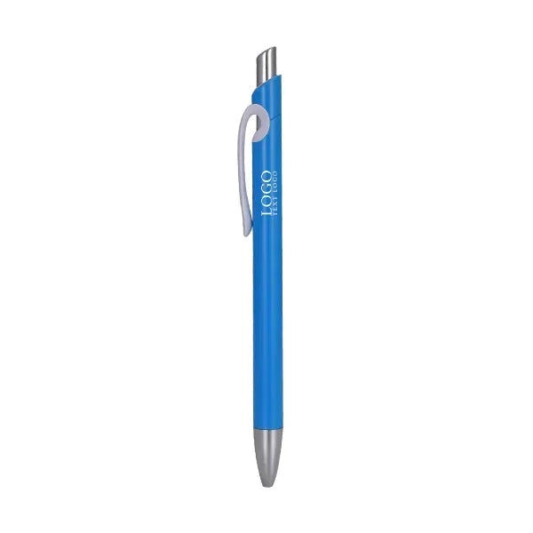 Solid Plastic Ballpoint Click Pen