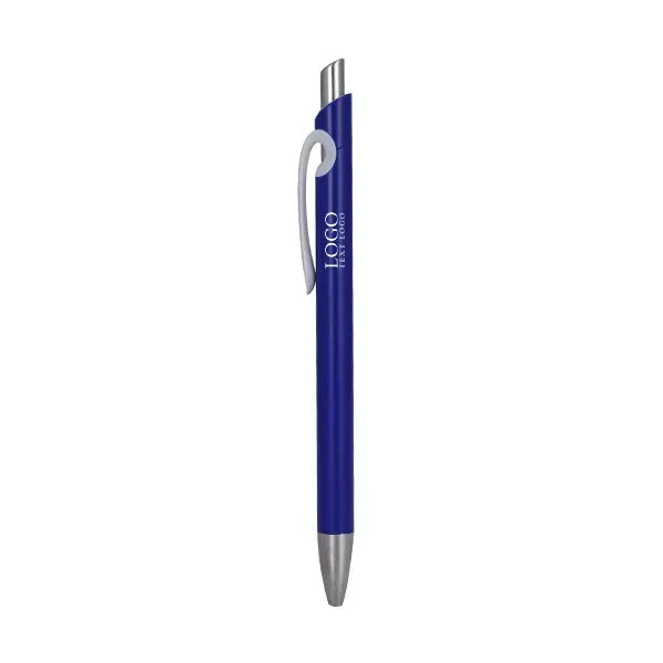 Solid Plastic Ballpoint Click Pen