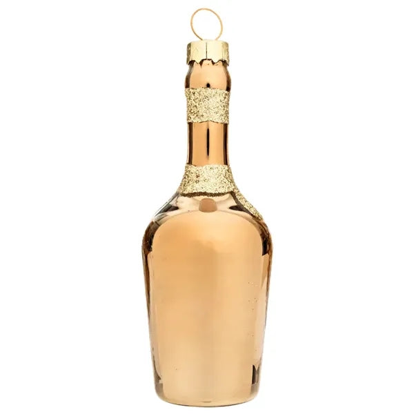 Wine Bottle Christmas Ornament