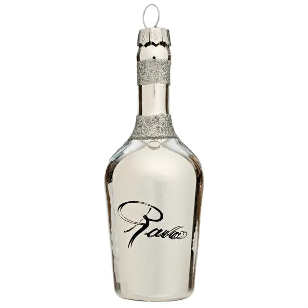 Wine Bottle Christmas Ornament