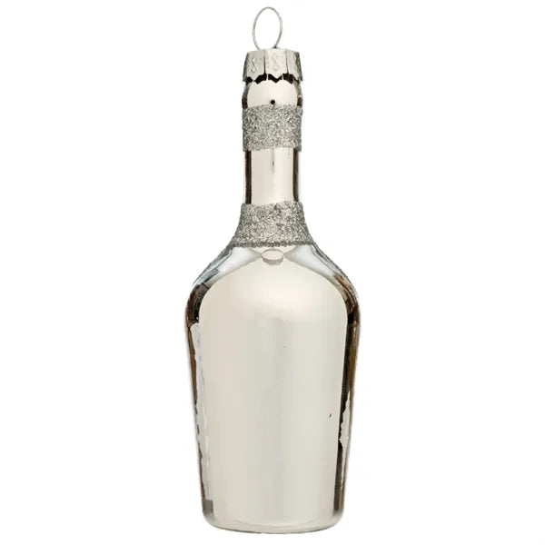 Wine Bottle Christmas Ornament
