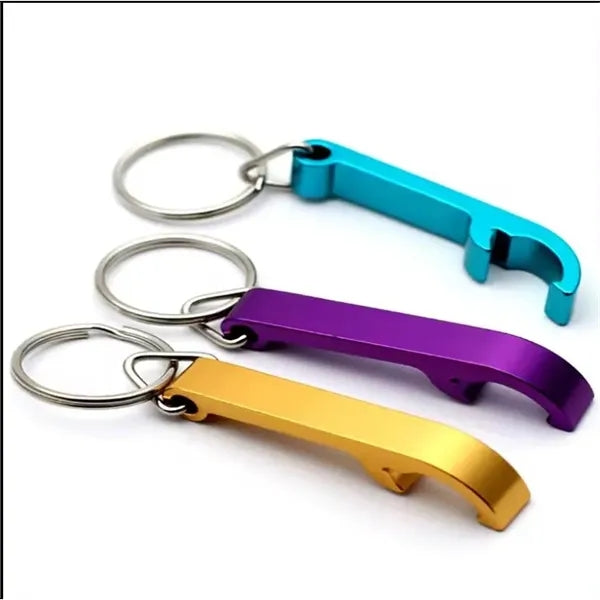 Aluminum bottle opener