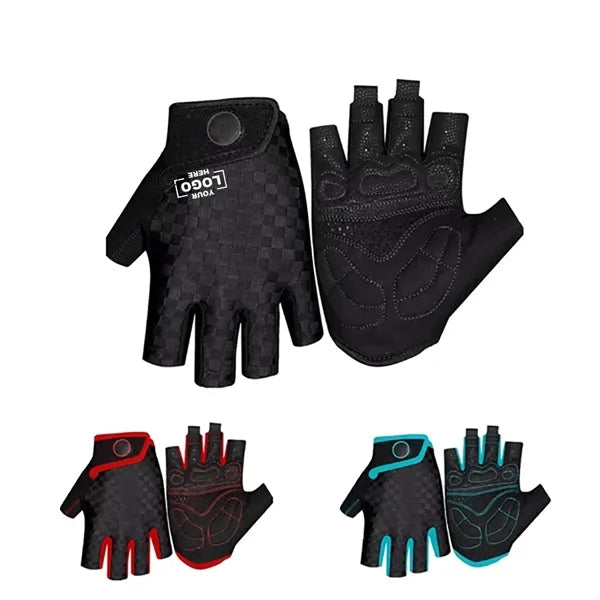 Short Finger Bike Riding Gloves