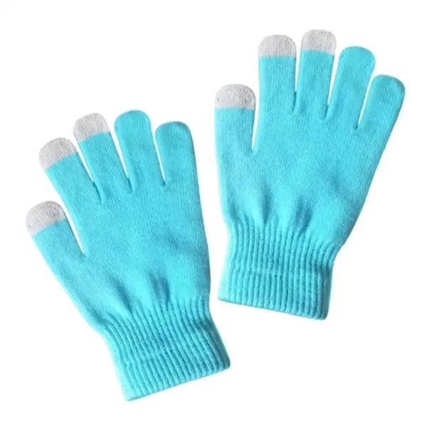 Winter Stretch Knitted Touchscreen Gloves
