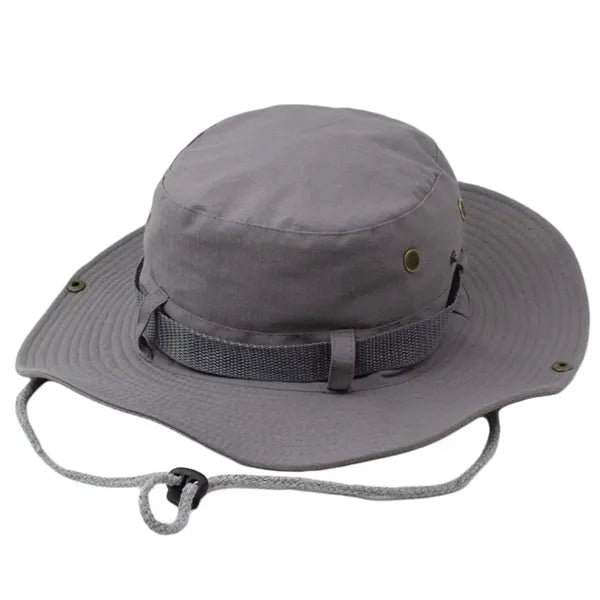 Wide Brim Boonie Hat Camo Bucket Cap