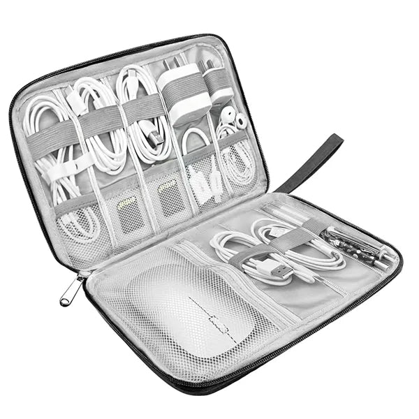 Protable Cable Organizer Travel Bag