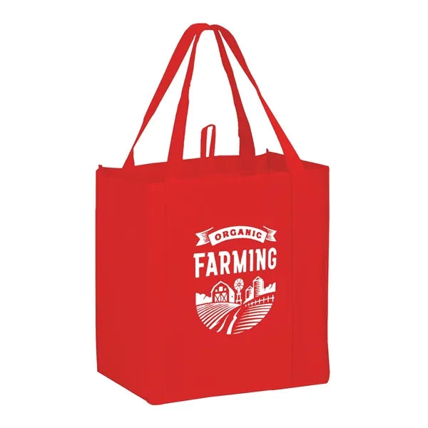 Recycled P.E.T. Non-Woven Grocery Bag - Screen Print