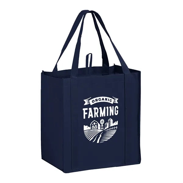 Recycled P.E.T. Non-Woven Grocery Bag - Screen Print