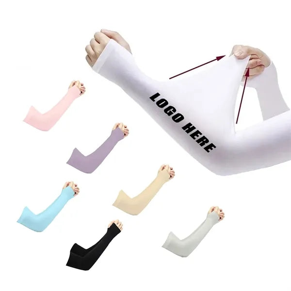 Elastic UV Protection Cooling Arm Sleeves