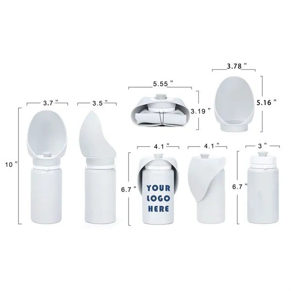 Outdoor Silicone Collapsible Pet Water Cup