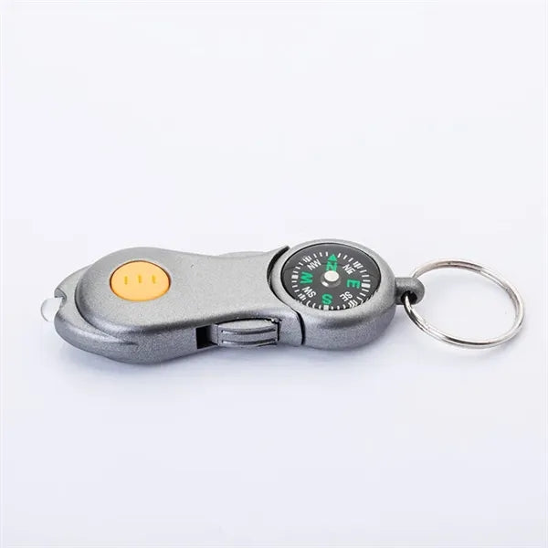 Outdoor with compass LED flashlight