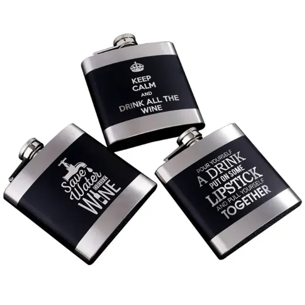 Fully Custom 6 Oz. Hip Flask