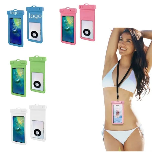PVC Swimming Diving Touch Screen Waterproof Cell Phone Pouch