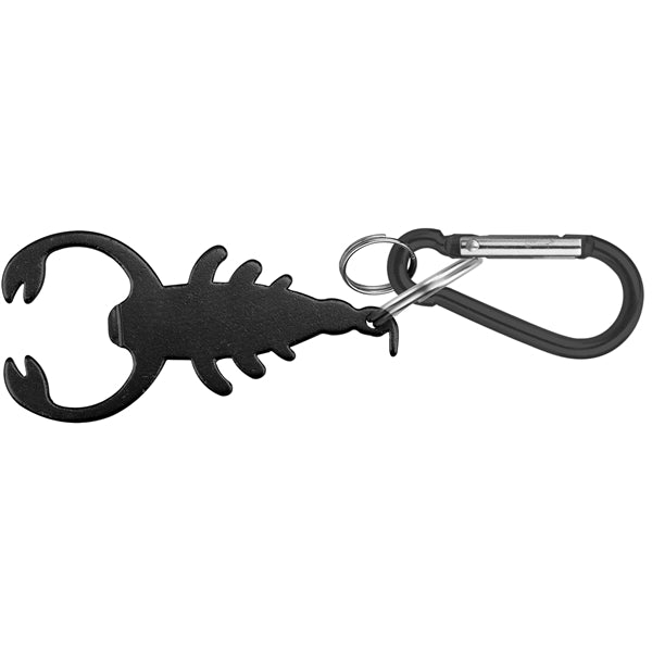 Scorpion Shape Bottle Opener with key ring & carabiner