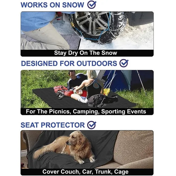 Logo Outdoor Waterproof Blanket