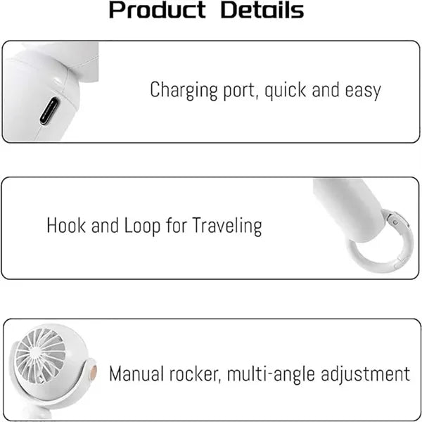 Mini Handheld Cooling Fan
