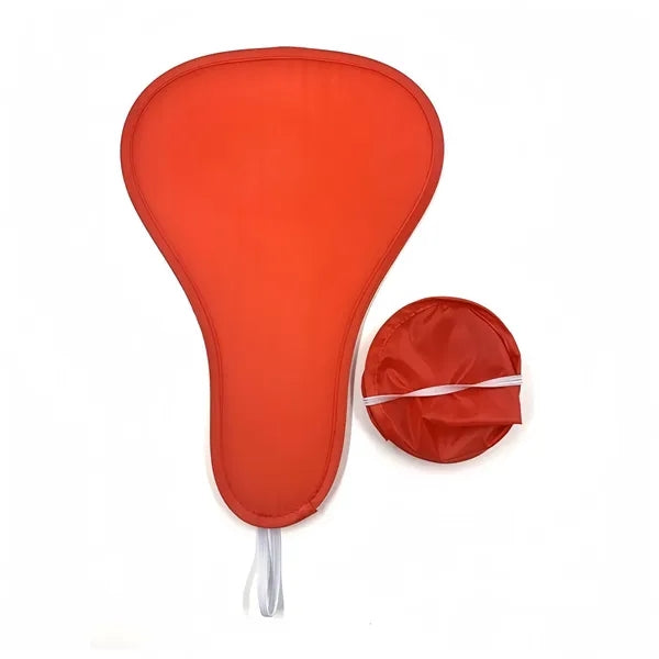 Folding Frisbee gourd-shaped polyester fan