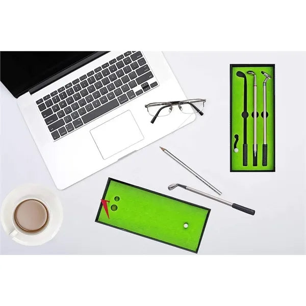 Mini Golf Desktop Game 3 Gel Pens