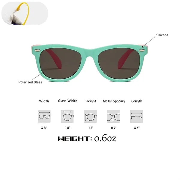 Flexible Kids Polarized Sunglasses for Baby and Children