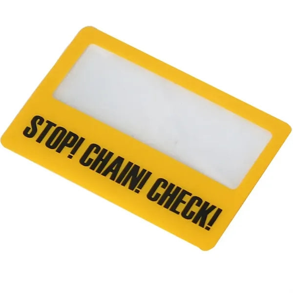 Pocket Credit Card Magnifier Wallet Purse Magnifying Glass