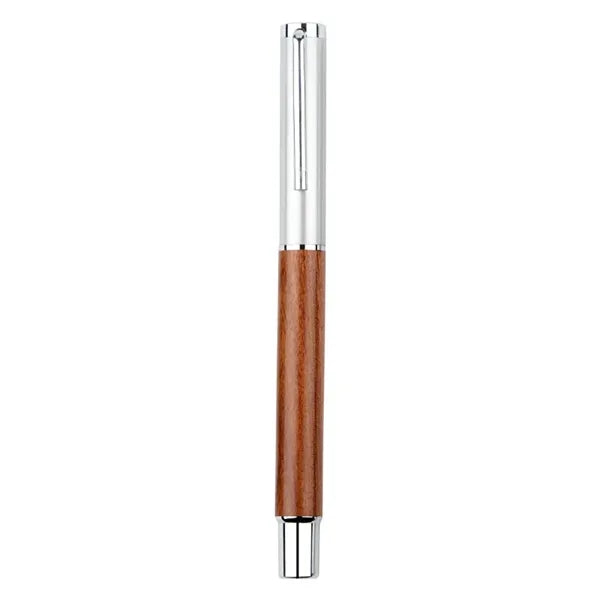 Metal and Wood Fountain Pen for Business Writing