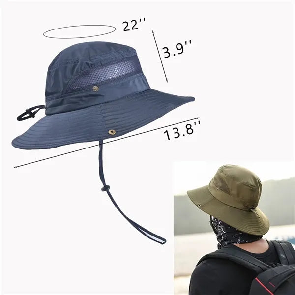 Outdoor Fishing Mountaineering Shade Bucket Hat