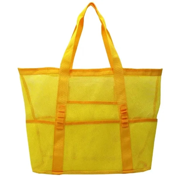 Large Mesh Beach Bag w/ Multiple Pockets
