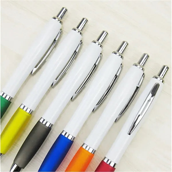 Advertising Gift Push Button Press Plastic Ballpoint Pen