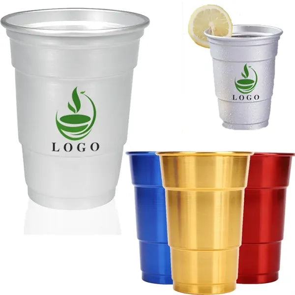 16oz Recyclable Lightweight Aluminum party Cups
