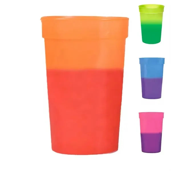 BPA Free 16 oz Plastic Stadium Cup For Party